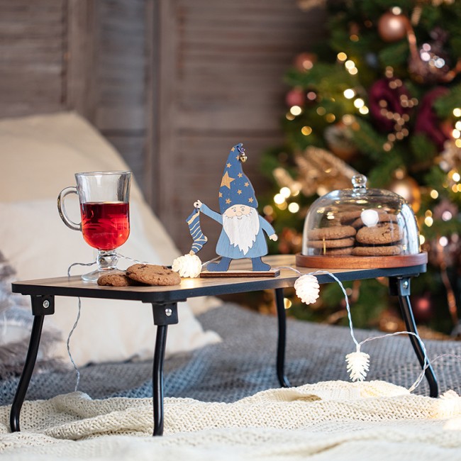 Деревянная фигурка Гном с носком 15х4х17 см NEON-NIGHT