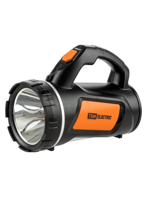Фонарь светодиод. "Прожектор 7", аккумуляторный, 3 Вт LED+COB, 120 лм, 3,7 В 1,5 А*ч, USB, TDM Фонарь светодиод. "Прожектор 7", аккумуляторный, 3 Вт LED+COB, 120 лм, 3,7 В 1,5 А*ч, USB, TDM