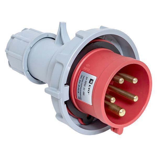 Вилка переносная 0252 3P+PE+N 32А 380В IP67 PROxima EKF ps-0252-32-380 Вилка переносная 0252 3P+PE+N 32А 380В IP67 PROxima EKF ps-0252-32-380