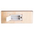 Деревянная фигурка с подсветкой Елочка с оленем 12x6x21,5 см