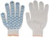 Перчатки вязаные "Волна" (4 нити) 10 класс вязки х/б с ПВХ 12491 Перчатки вязаные "Волна" (4 нити) 10 класс вязки х/б с ПВХ 12491