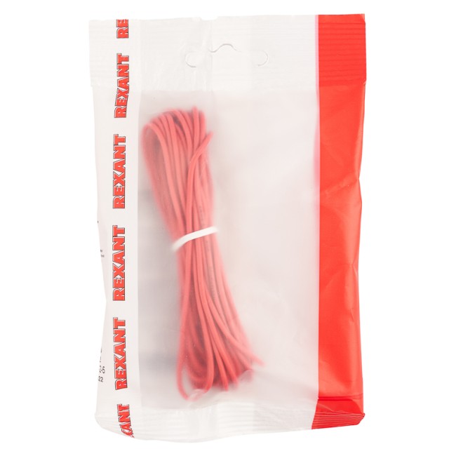 Провод автомобильный ПГВА/ПВАМ REXANT 1х0,50 мм красный, мини-бухта 5 метров