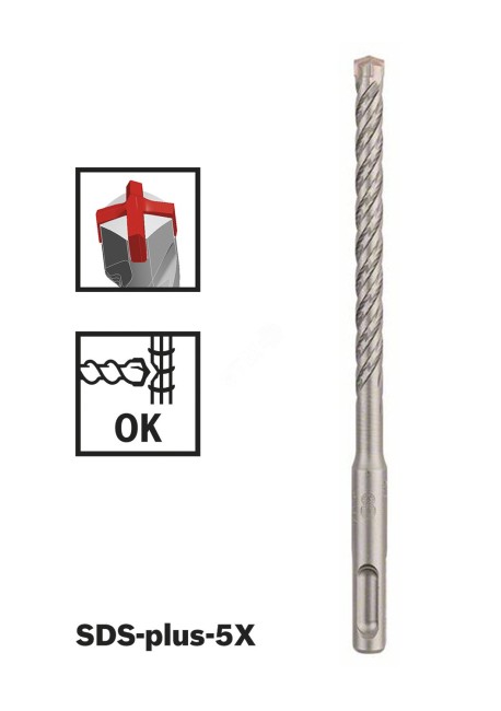 Бур SDS-plus-5X 5.5x100x160