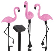 Садовый светильник на солнечной батарее, пластик, 3 шт. 52.5 см ERADF008-06 ЭРА