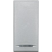 Axolute Кнопка 1Р (NO) 16А 250 В~ алюминий Axolute Кнопка 1Р (NO) 16А 250 В~ алюминий