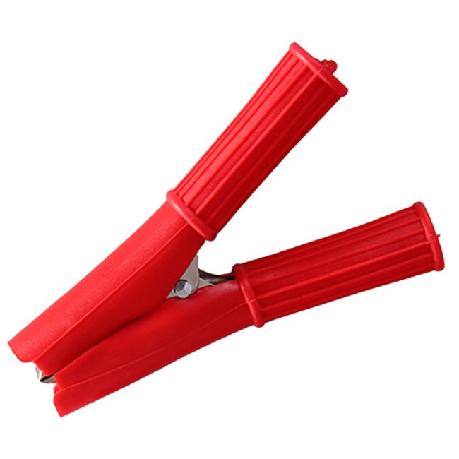 Зажим «крокодил» 30 А 75 мм в изоляторе REXANT Зажим «крокодил» 30 А 75 мм в изоляторе REXANT