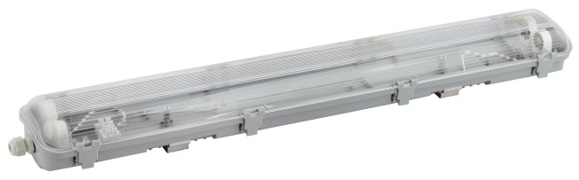 Светильник светодиодный под лампу Т8 SPP-101-0-002-060 ЭРА Св-к IP65 T8 G13 600мм (8/240) ЭРА