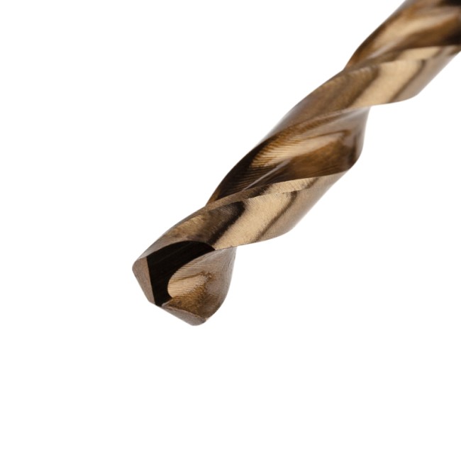 Сверло по металлу 8х117х75 мм «Кобальт» (сталь HSS-Co 5% M35 P6M5K5) (1 шт. в блистере) DIN 338 Kranz