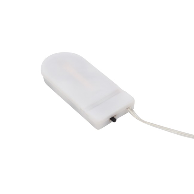 Гирлянда Роса с крупными каплями 2 м, 20 LED, цвет свечения мультиколор, 2хCR2032 в комплекте, тонкий батарейный блок NEON-NIGHT Гирлянда Роса с крупными каплями 2 м, 20 LED, цвет свечения мультиколор, 2хCR2032 в комплекте, тонкий батарейный блок NEON-NIGHT