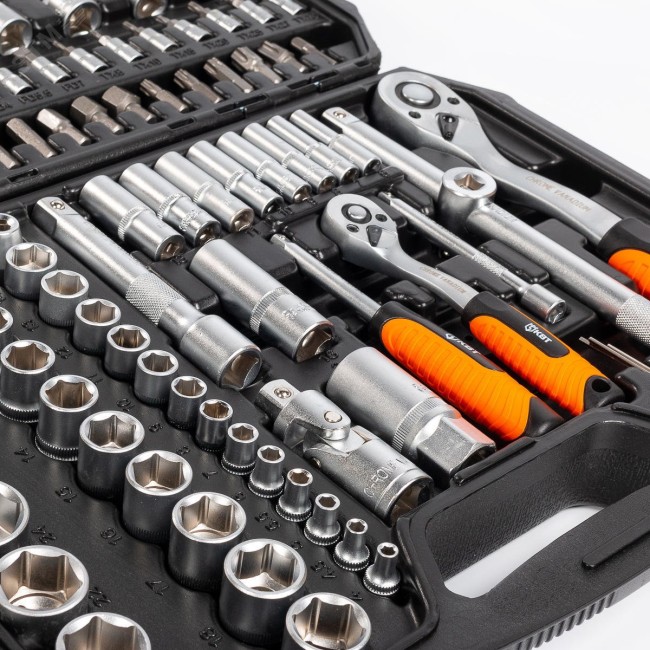 Набор автоинструмента 1/2 и 1/4. 110 предметов НАИ-08/110