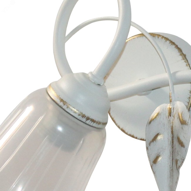 Светильник Бонни 511 бел.зол. (плафон П0472) НББ 01-60-159 Е27 ИУ