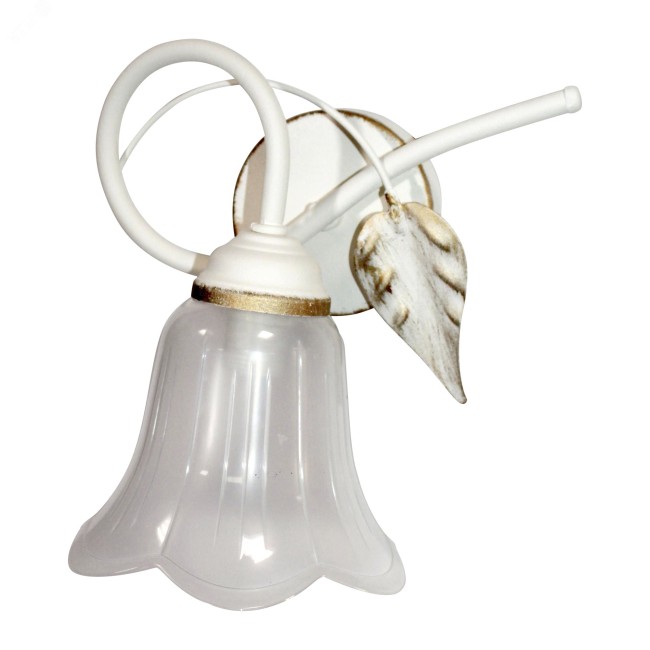 Светильник Бонни 511 бел.зол. (плафон П0472) НББ 01-60-159 Е27 ИУ