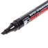 Маркер перманентный Multi Marker Chisel 5мм, черный, скошенный Crown