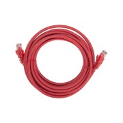 Патч-корд U/UTP CAT 6, RJ45-RJ45, 26AWG, LSZH, красный, 5м REXANT Патч-корд U/UTP CAT 6, RJ45-RJ45, 26AWG, LSZH, красный, 5м REXANT