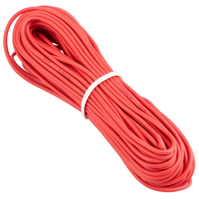 Провод автомобильный ПГВА/ПВАМ REXANT 1х0,50 мм красный, мини-бухта 10 метров