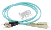 Патч-корд оптический 50/125 (OM3) SC/UPC-FC/UPC (Duplex) 50м