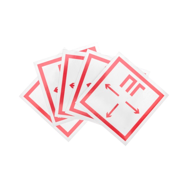 Наклейка знак пожарной безопасности "Пожарный гидрант"100*100 мм REXANT