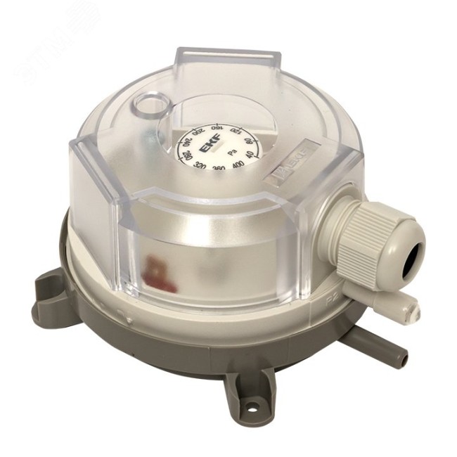 Реле перепада давления EKF RVG-10-400 (400 Па) Реле перепада давления EKF RVG-10-400 (400 Па)