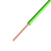 Провод ПГВА REXANT 1х0.75 мм², Cu, зеленый, бухта 200 м Провод ПГВА REXANT 1х0.75 мм², Cu, зеленый, бухта 200 м