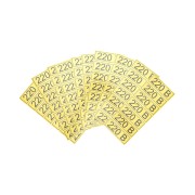 Наклейка знак электробезопасности «220 В» 35х100 мм REXANT 70шт. Наклейка знак электробезопасности «220 В» 35х100 мм REXANT 70шт.