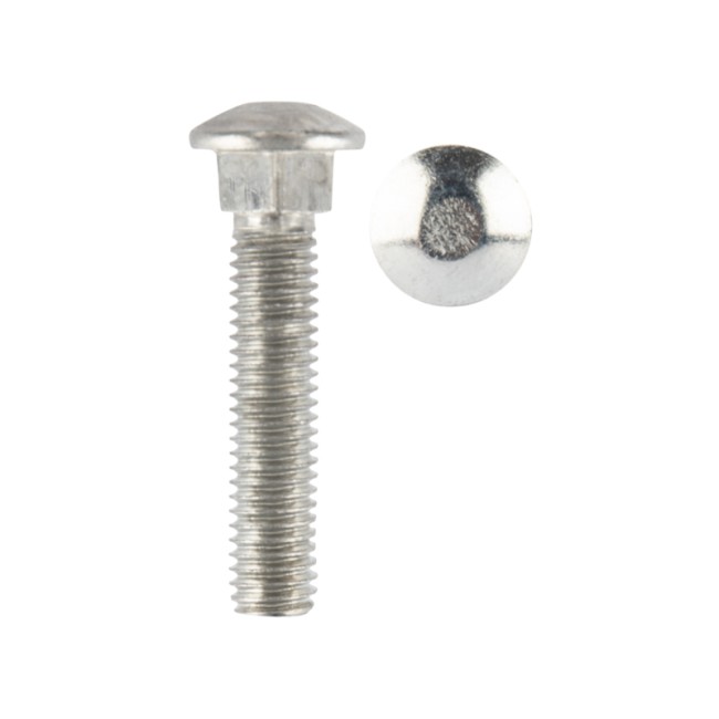 Болт мебельный KRANZ DIN 603, 8х40,  пакет (2шт.)