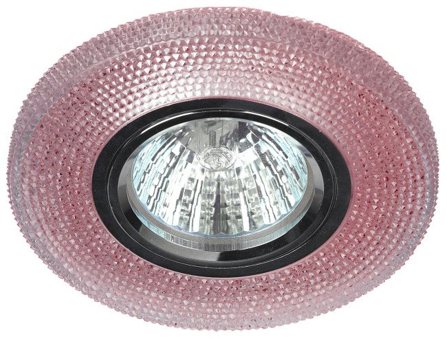 DK LD1 PK Точечные светильники ЭРА декор cо светодиодной подсветкой, розовый