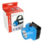 Фонарь аккумуляторный налобный LED5374 LED 1 режим 220В пластик. голуб. (бокс) Ultraflash 12427 Фонарь аккумуляторный налобный LED5374 LED 1 режим 220В пластик. голуб. (бокс) Ultraflash 12427