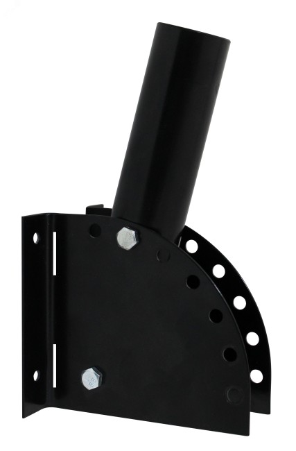 Кронштейн КР-3.1 ф48, черн. (до 100 кг, крепление на столб стальной лентой) ИУ