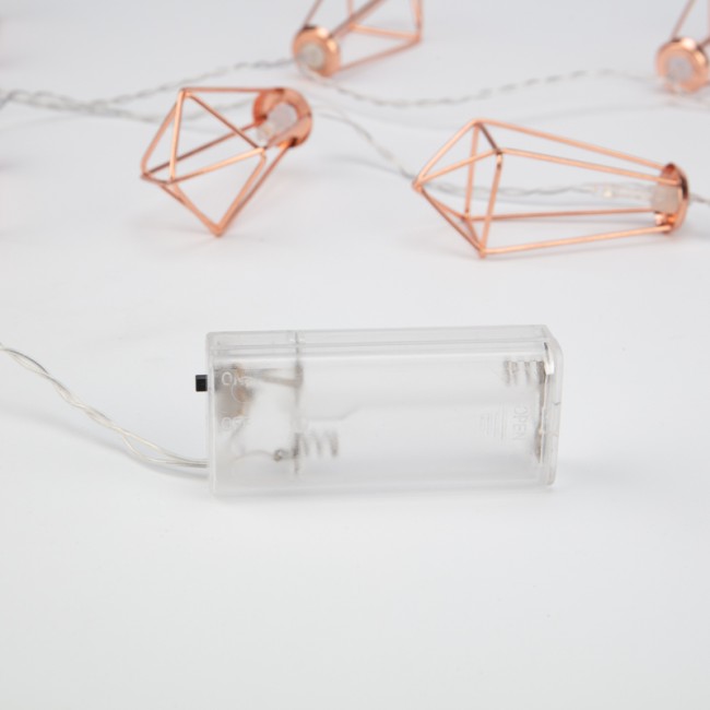 Гирлянда светодиодная Кристаллы бронзовые 10 LED, 1,5 м, прозрачный ПВХ, теплый белый свет свечения, 2 х АА (батарейки не в комплекте) NEON-NIGHT Гирлянда светодиодная Кристаллы бронзовые 10 LED, 1,5 м, прозрачный ПВХ, теплый белый свет свечения, 2 х АА (батарейки не в комплекте) NEON-NIGHT