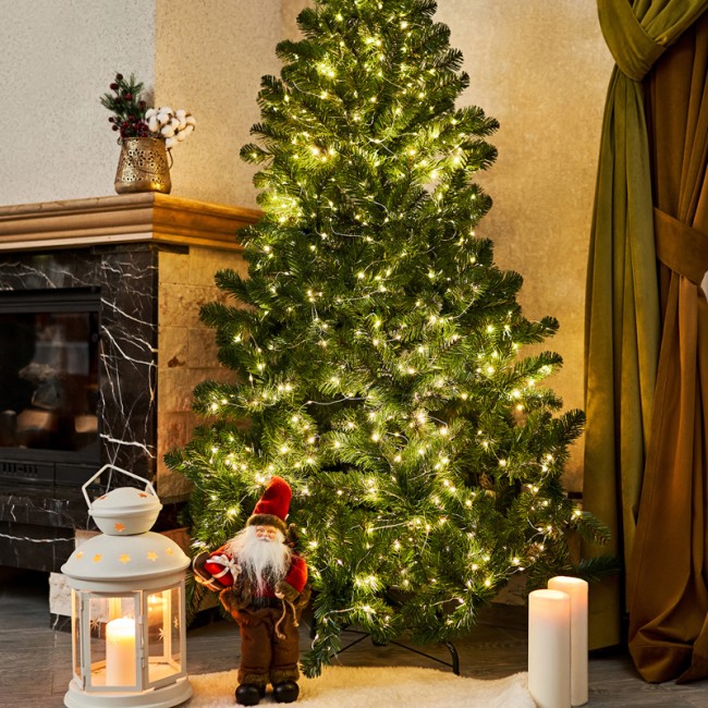 Гирлянда Роса с трансформатором 20 м, 200 LED, теплое белое свечение NEON-NIGHT