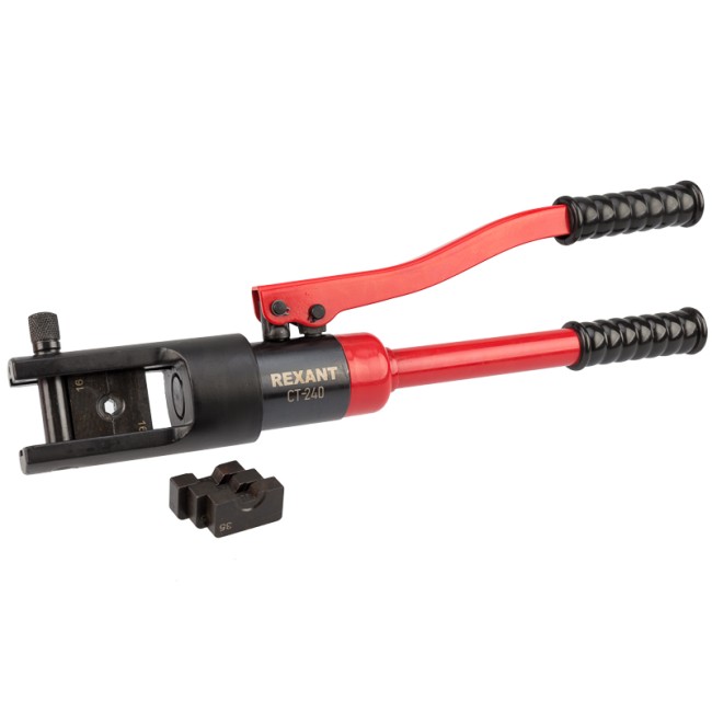 Пресс гидравлический REXANT CT-240 (ПГР-240) для наконечников 16-240 мм² Пресс гидравлический REXANT CT-240 (ПГР-240) для наконечников 16-240 мм²