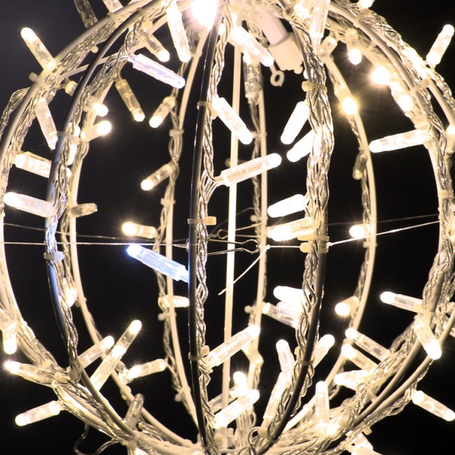 Шар светодиодный 230V, диаметр 30 см, 120 светодиодов, эффект мерцания, цвет теплый белый NEON-NIGHT Шар светодиодный 230V, диаметр 30 см, 120 светодиодов, эффект мерцания, цвет теплый белый NEON-NIGHT