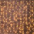 Гирлянда светодиодная Дождь 1.5x1.5 м, прозрачный ПВХ, 144 LED с контроллером, теплое белое свечение NEON-NIGHT