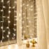 Гирлянда светодиодная Дождь 1.5x1.5 м, прозрачный ПВХ, 144 LED с контроллером, теплое белое свечение NEON-NIGHT