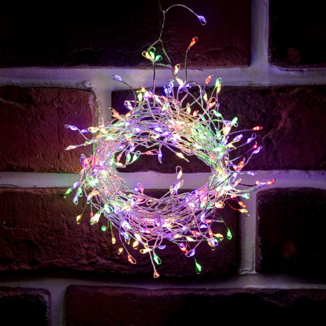 Гирлянда роса Фейерверк с трансформатором 20 м, 1000 LED, цвет свечения мультиколор Гирлянда роса Фейерверк с трансформатором 20 м, 1000 LED, цвет свечения мультиколор