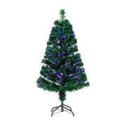 Новогодняя Ель фибро-оптика 120 см, 125 веток, без декоративных украшений Новогодняя Ель фибро-оптика 120 см, 125 веток, без декоративных украшений