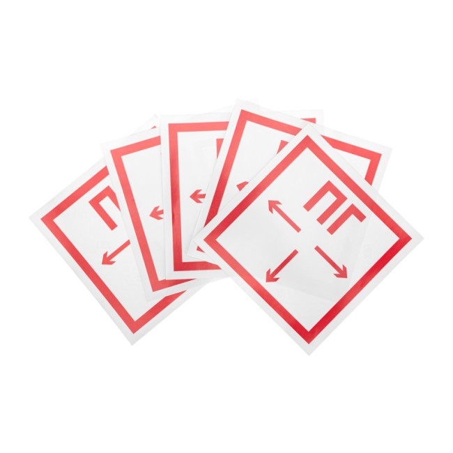 Наклейка знак пожарной безопасности "Пожарный гидрант"200*200 мм Rexant