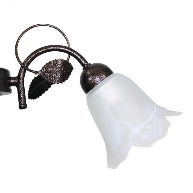 Светильник Мотив 131 медь ант. (Плафон 62333) НСБ 01-3х60-119 Е14 ИУ