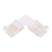 Коннектор WOLTA WLS-2PIN-10MM-MONO-L угловой для стабилизированной одноцветной SMD ленты 48В 120лед/м шириной 10мм, комплект 3 шт. Коннектор WOLTA WLS-2PIN-10MM-MONO-L угловой для стабилизированной одноцветной SMD ленты 48В 120лед/м шириной 10мм, комплект 3 шт.