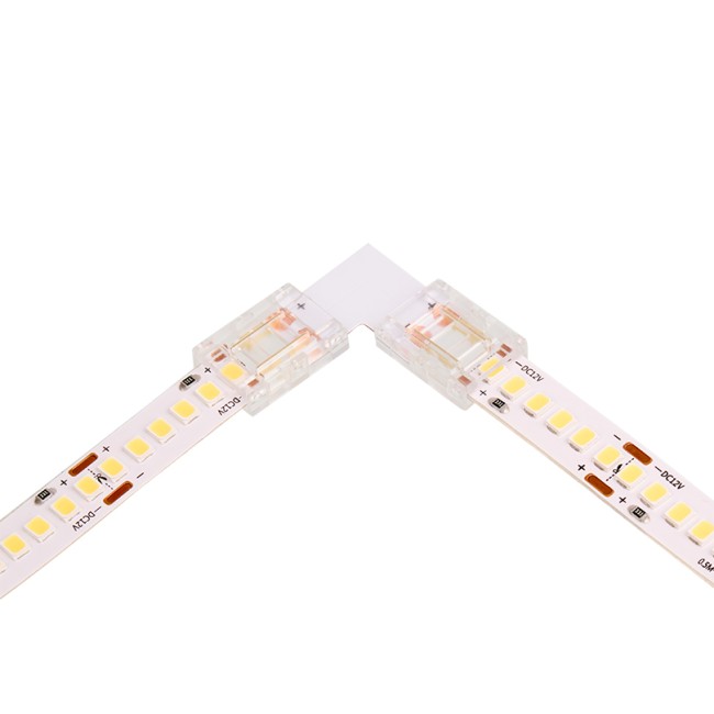 Коннектор WOLTA WLS-2PIN-10MM-MONO-L угловой для стабилизированной одноцветной SMD ленты 48В 120лед/м шириной 10мм, комплект 3 шт. Коннектор WOLTA WLS-2PIN-10MM-MONO-L угловой для стабилизированной одноцветной SMD ленты 48В 120лед/м шириной 10мм, комплект 3 шт.