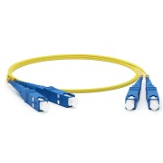 Патч-корд оптический соединительный (SM), 9/125 (OS2), SC/UPC-SC/UPC, (Duplex), LSZH, 1м Патч-корд оптический соединительный (SM), 9/125 (OS2), SC/UPC-SC/UPC, (Duplex), LSZH, 1м