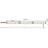 Лента светодиодная 12В, SMD2835, 120 LED/м, 6500K, 8мм, 5м, IP20 LAMPER
