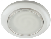 Светильник встраиваемый KL35 WH /1 (к) под лампу Gx53 220V  13W  белый (80/1680) ЭРА