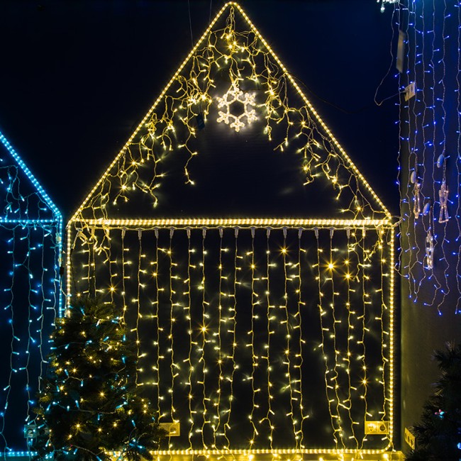 Гирлянда светодиодная Бахрома (Айсикл), 4,8х0,6м, 176 LED ЗОЛОТОЙ, прозрачный ПВХ, IP65, постоянное свечение, 230В NEON-NIGHT (шнур питания в комплекте) Гирлянда светодиодная Бахрома (Айсикл), 4,8х0,6м, 176 LED ЗОЛОТОЙ, прозрачный ПВХ, IP65, постоянное свечение, 230В NEON-NIGHT (шнур питания в комплекте)