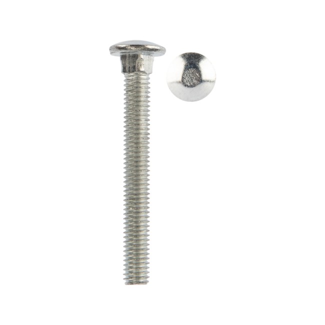 Болт мебельный KRANZ DIN 603, 6х60, короб (50 шт./уп.) Болт мебельный KRANZ DIN 603, 6х60, короб (50 шт./уп.)