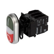 Кнопка LA32 красно-зеленая «Пуск-Стоп» с подсветкой NO+NC Кнопка LA32 красно-зеленая «Пуск-Стоп» с подсветкой NO+NC