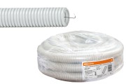 Труба гофрированная ПВХ d 16 с зондом (20 м) легкая TDM Труба гофрированная ПВХ d 16 с зондом (20 м) легкая TDM