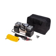 Компрессор автомобильный усиленный двухпоршневой (60л/мин, 10 АТМ) REXANT Компрессор автомобильный усиленный двухпоршневой (60л/мин, 10 АТМ) REXANT