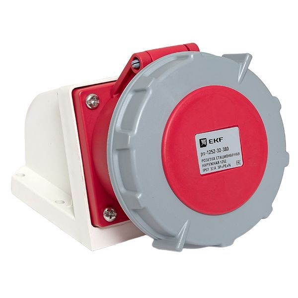 Розетка стационарная наружная 1252 3Р+РЕ+N 32А 380В IP67 PROxima EKF ps-1252-32-380 Розетка стационарная наружная 1252 3Р+РЕ+N 32А 380В IP67 PROxima EKF ps-1252-32-380