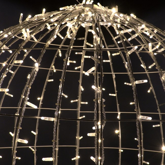 Шар светодиодный 230V, диаметр 120 см, 600 светодиодов,эффект мерцания, цвет теплый белый Шар светодиодный 230V, диаметр 120 см, 600 светодиодов,эффект мерцания, цвет теплый белый